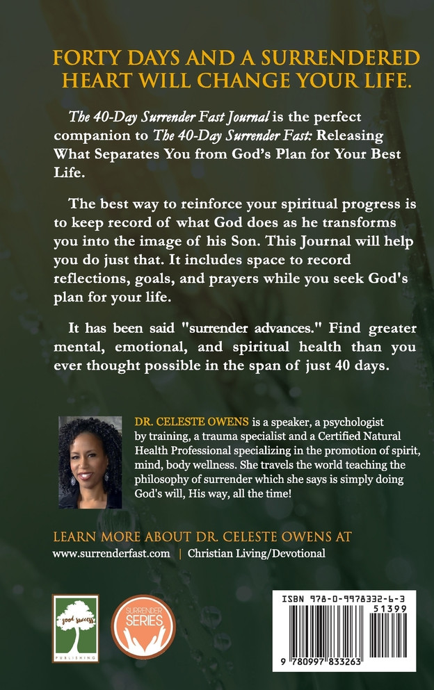 The 40-Day Surrender Fast Journal
