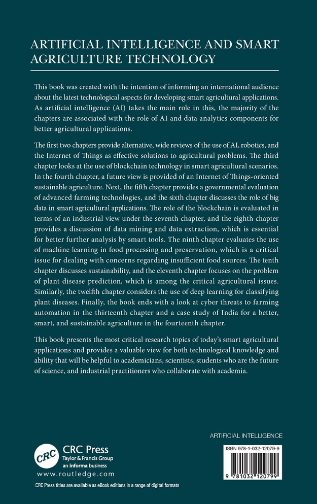 Artificial Intelligence and Smart Agriculture Technology