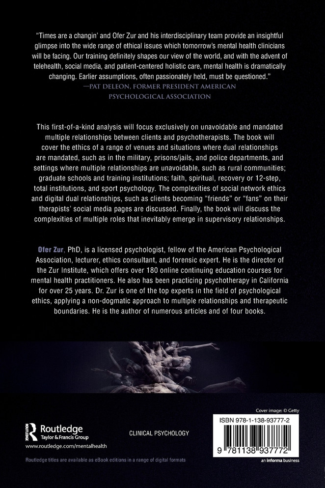 Multiple Relationships in Psychotherapy and Counseling