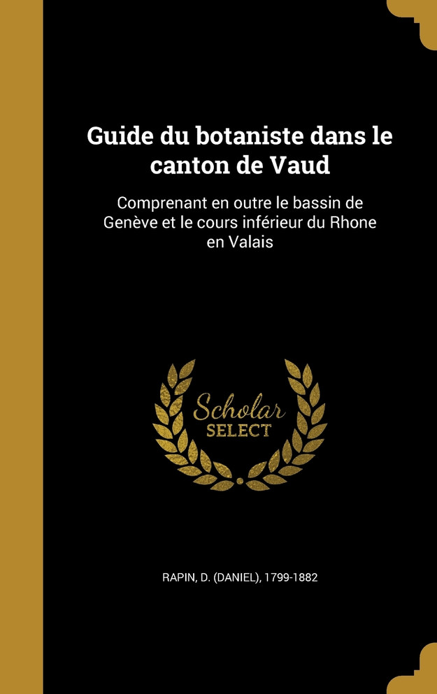Guide du botaniste dans le canton de Vaud