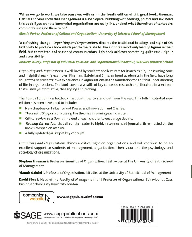 Organizing & Organizations