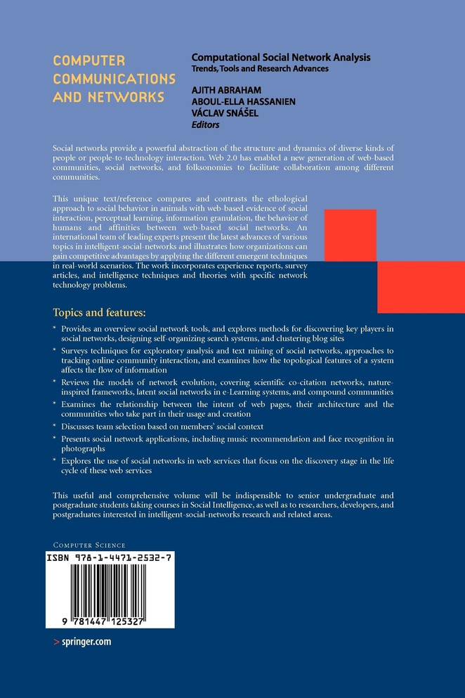 Computational Social Network Analysis