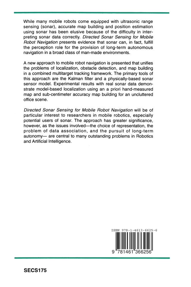 Directed Sonar Sensing for Mobile Robot Navigation