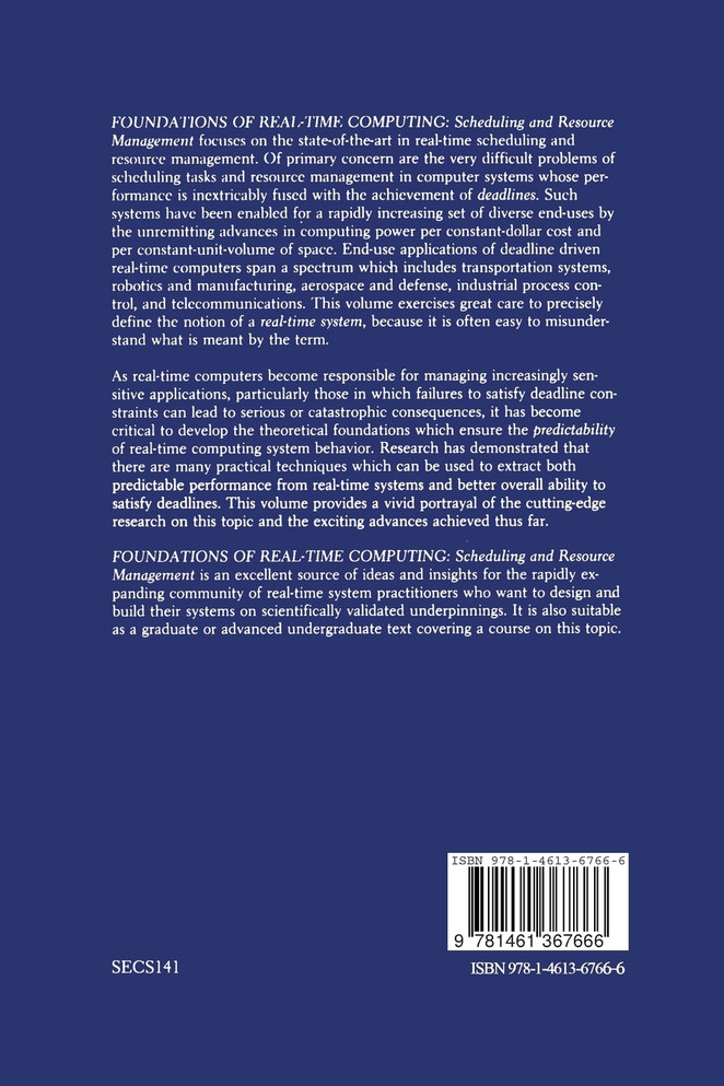 Foundations of Real-Time Computing