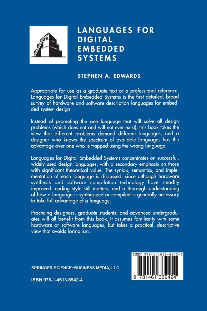 Languages for Digital Embedded Systems