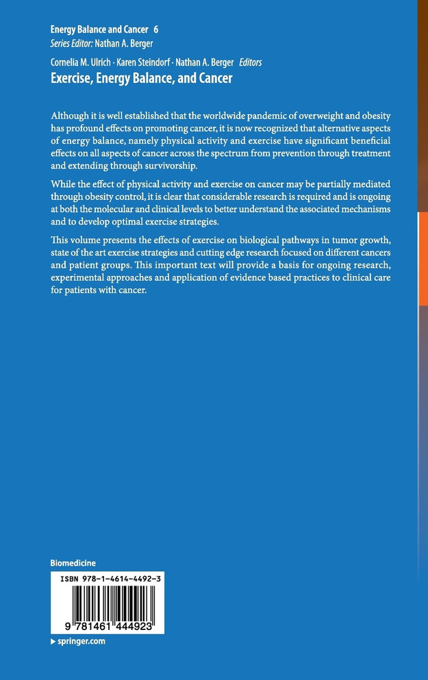 Exercise, Energy Balance, and Cancer