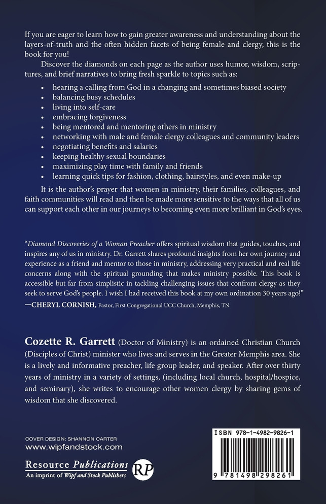 Diamond Discoveries of a Woman Preacher