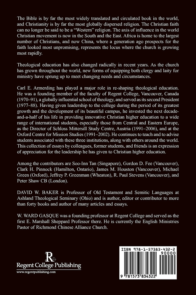 The Bible in World Christian Perspective
