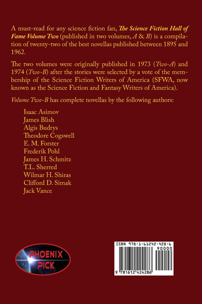 The Science Fiction Hall of Fame Volume Two-B