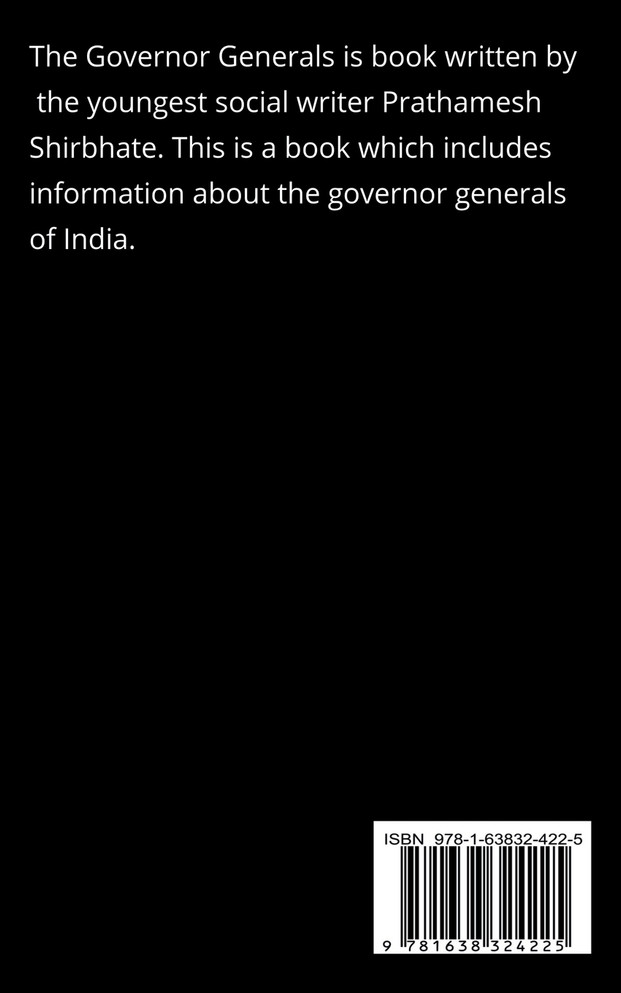 The Governor-Generals