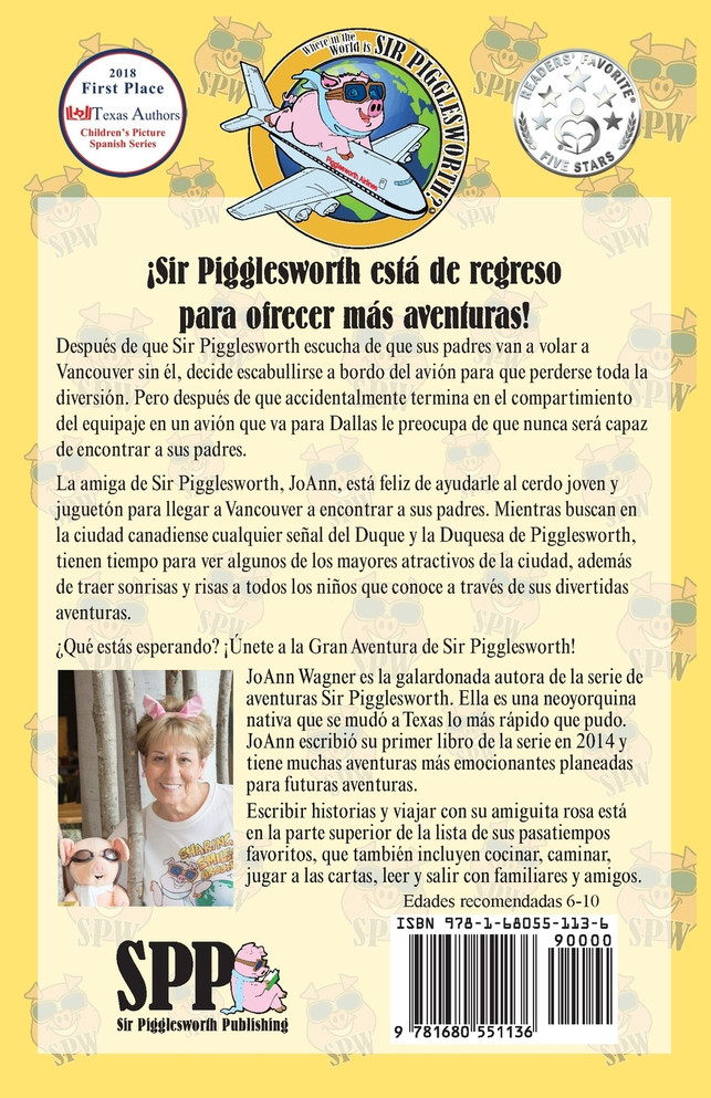 Las Aventuras de Sir Pigglesworth en Vancouver, Canadá