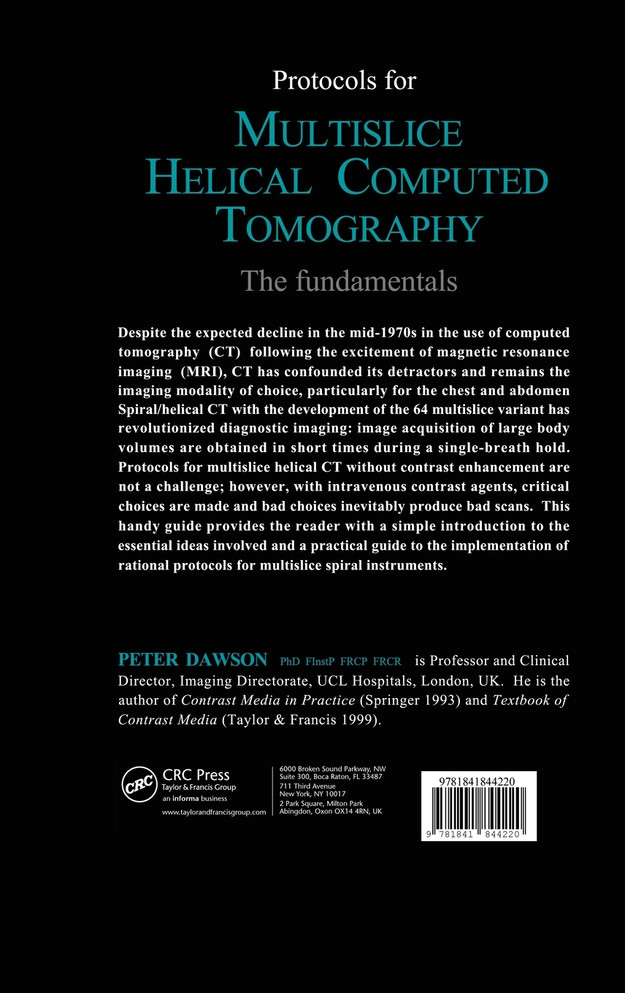 Protocols for Multislice Helical Computed Tomography