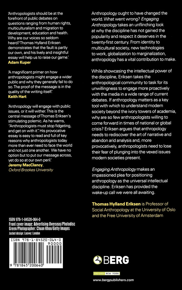 Engaging Anthropology