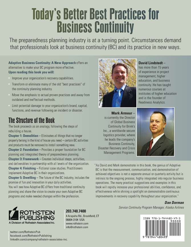 Adaptive Business Continuity