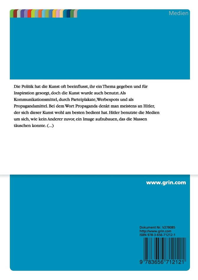Tarantinos "Inglourious Basterds" und der deutsche Film im 3. Reich