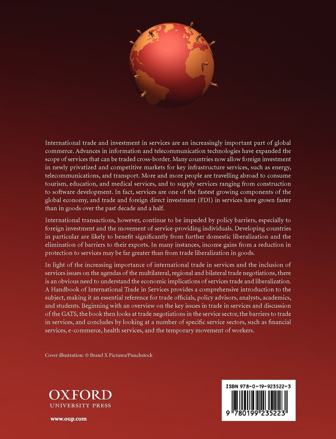 A Handbook of International Trade in Services