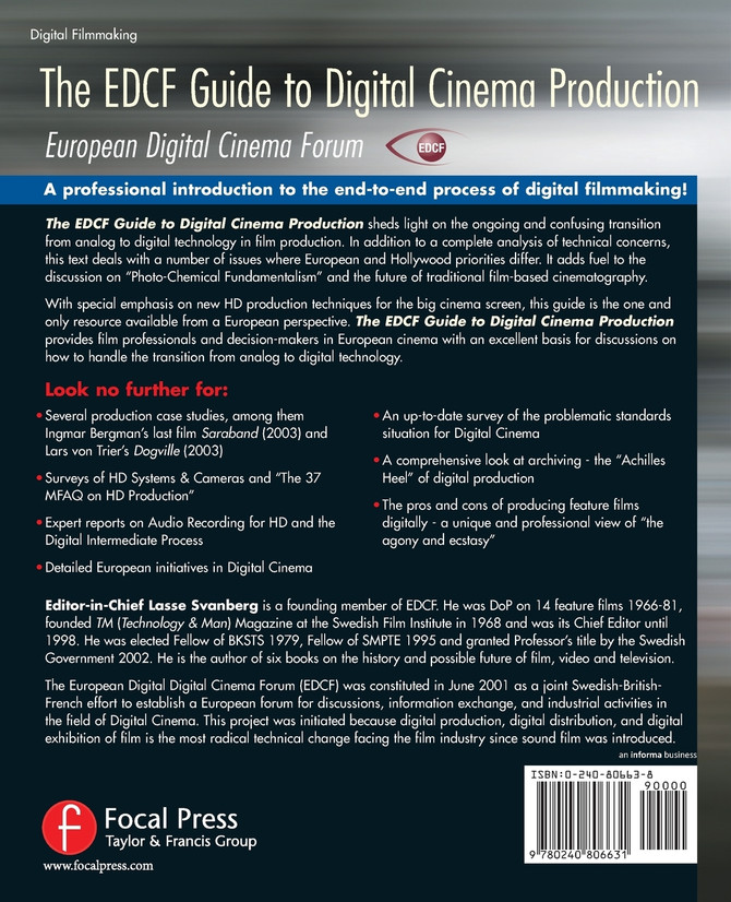 The EDCF Guide to Digital Cinema Production