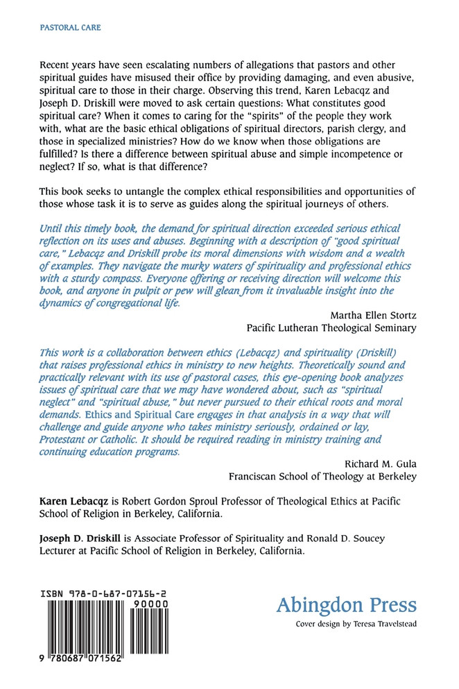 Ethics and Spiritual Care