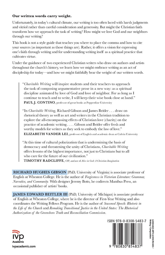 Charitable Writing