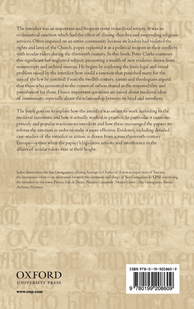 INTERDICT IN 13TH CENTURY C