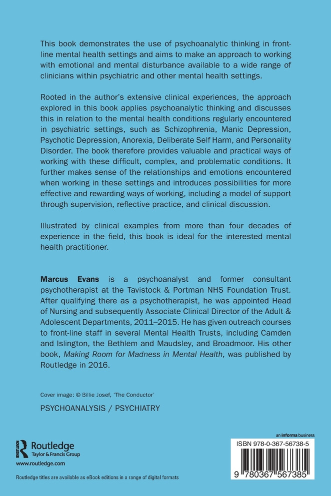 Psychoanalytic Thinking in Mental Health Settings