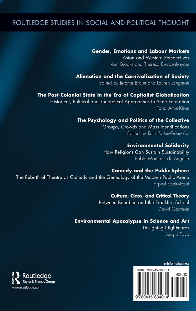 Environmental Apocalypse in Science and Art