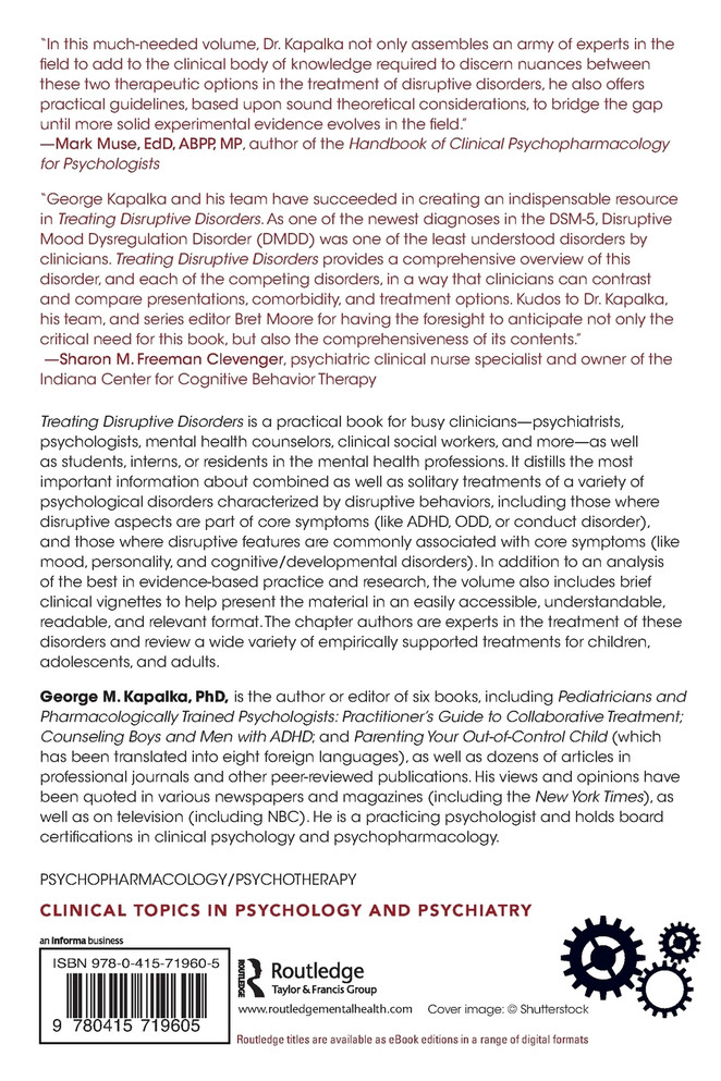 Treating Disruptive Disorders