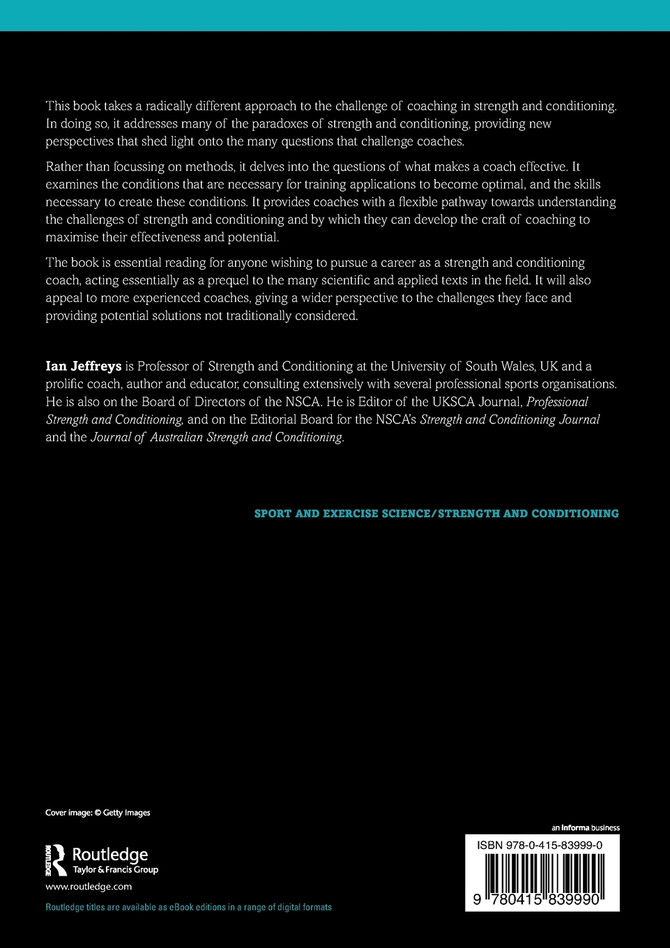 Effective Coaching in Strength and Conditioning