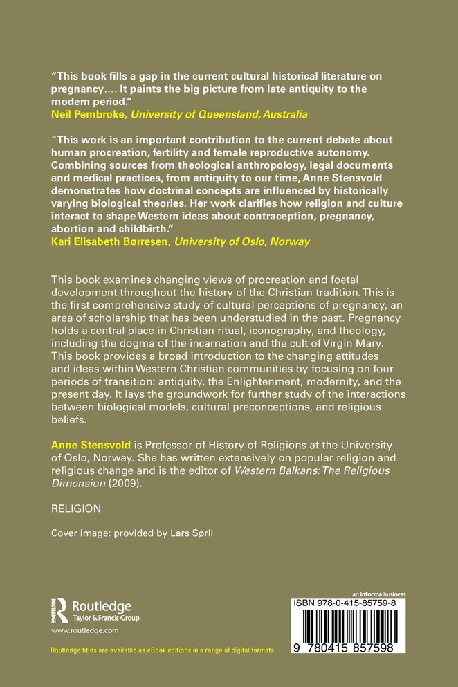 A History of Pregnancy in Christianity