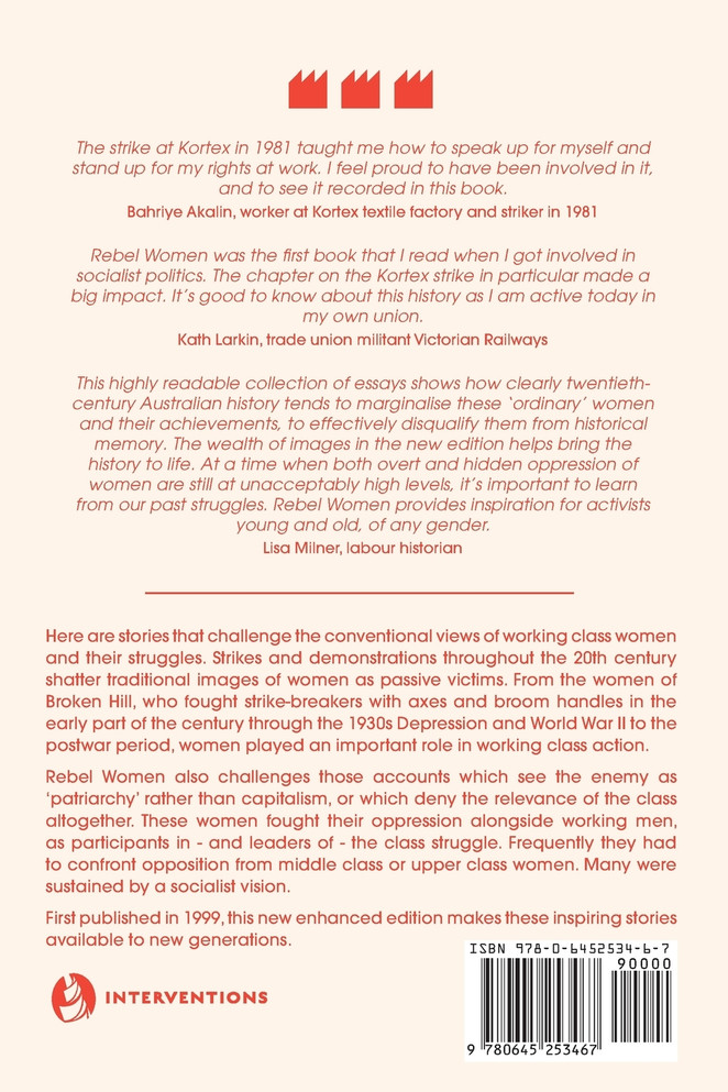 Rebel Women in Australian Working Class History