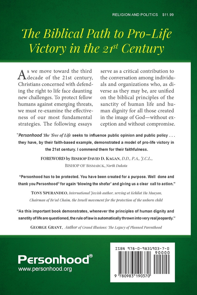 Personhood the Tree of Life