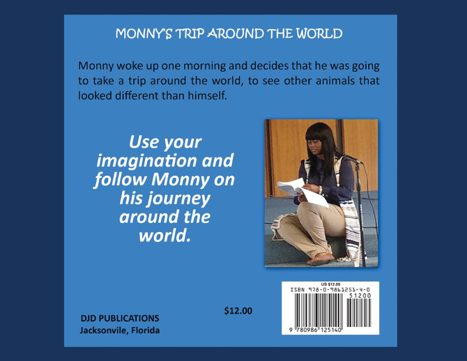 Monny's Trip Around the World Coloring Book
