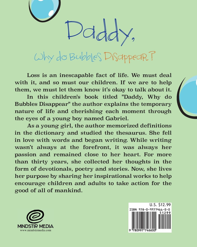 Daddy, Why Do Bubbles Disappear?