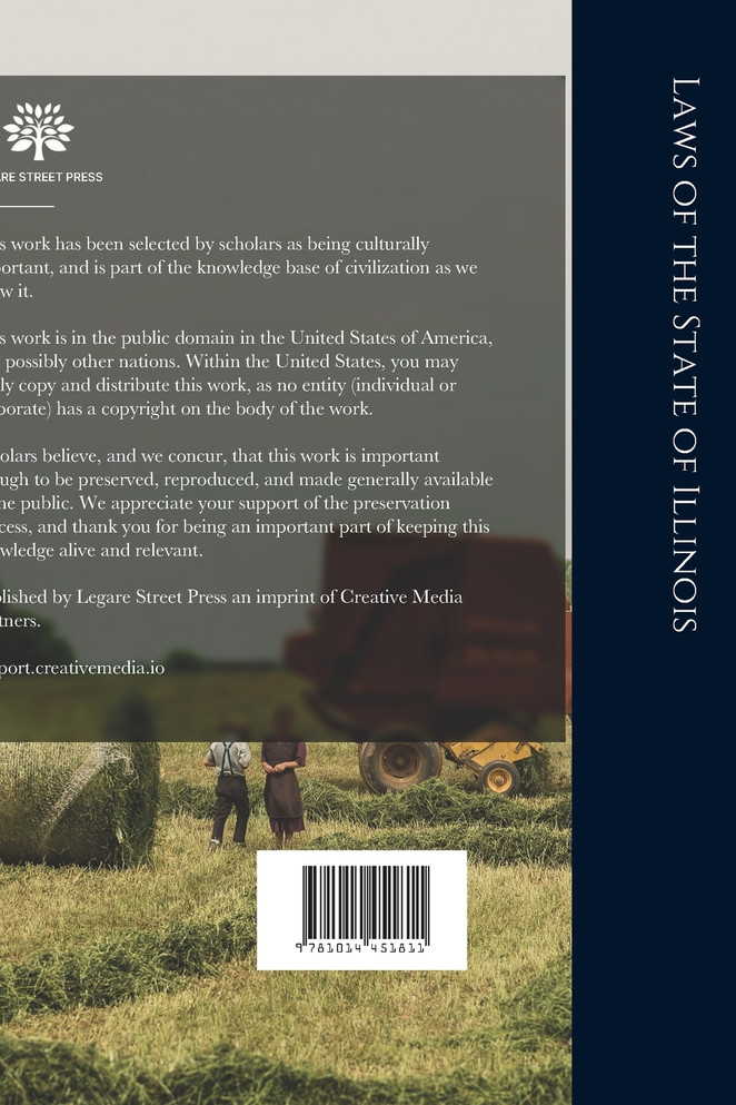 Laws of the State of Illinois; 1905