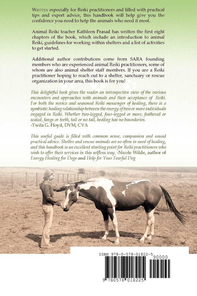 The Animal Reiki Handbook - Finding Your Way With Reiki in Your Local Shelter, Sanctuary or Rescue