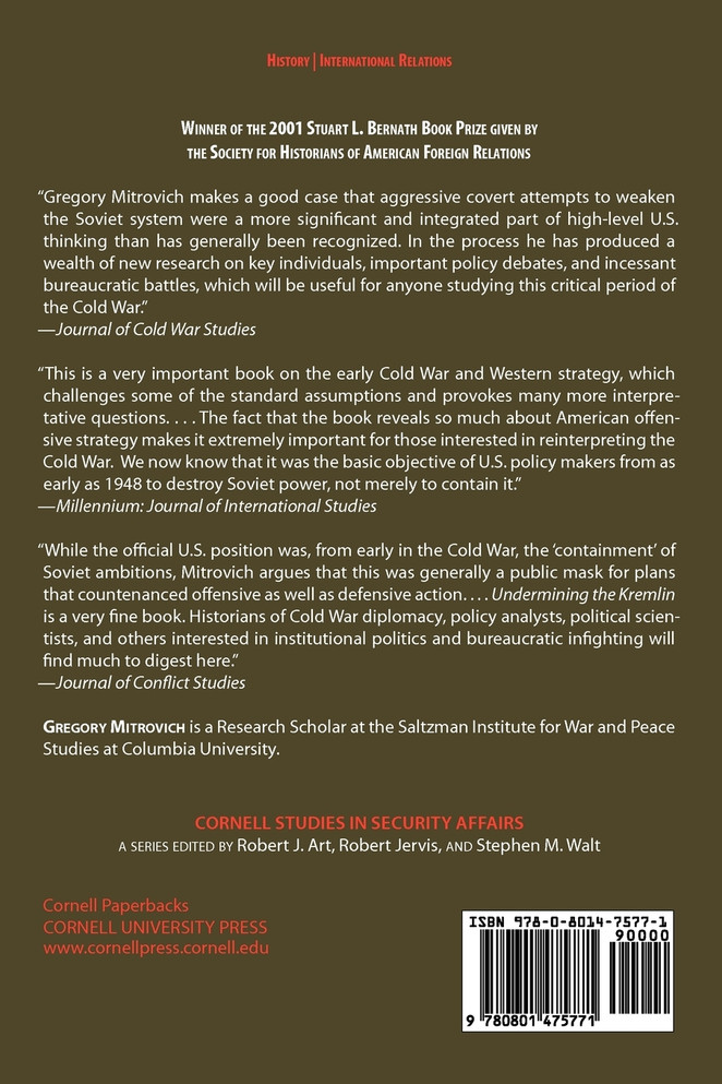 Undermining the Kremlin