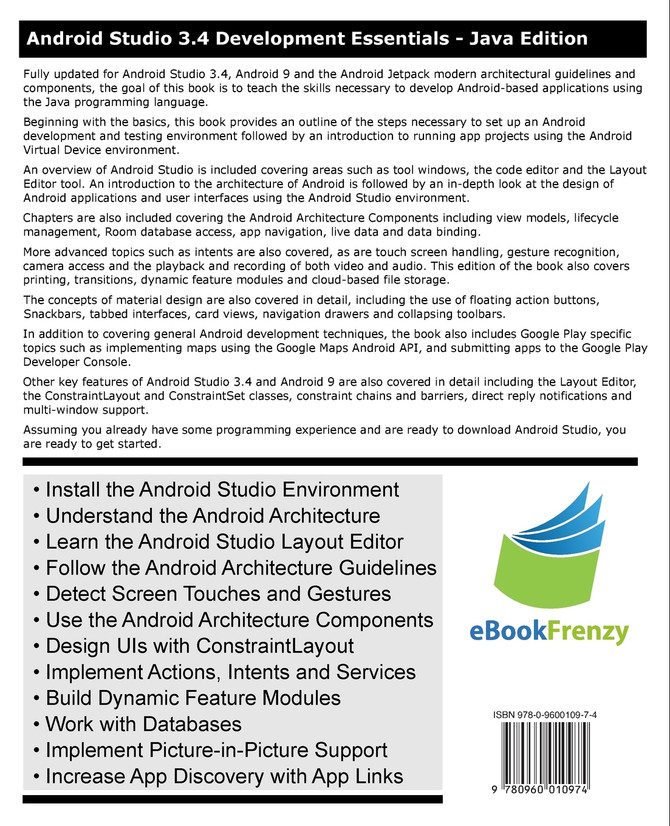 Android Studio 3.4 Development Essentials - Java Edition