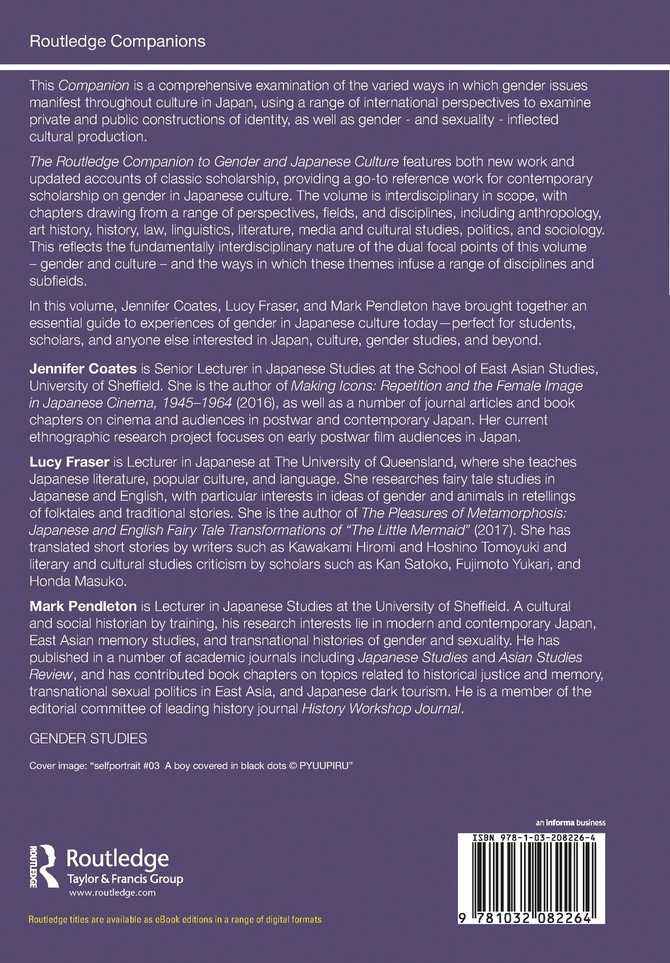 The Routledge Companion to Gender and Japanese Culture