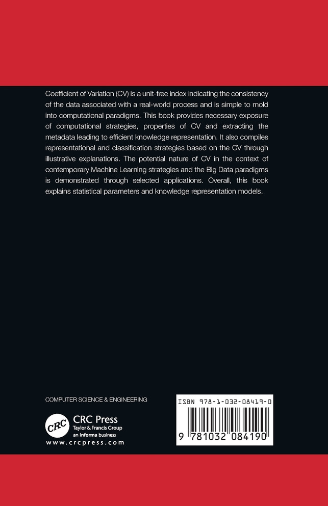 Coefficient of Variation and Machine Learning Applications