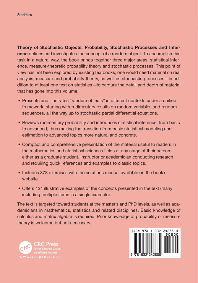 Theory of Stochastic Objects