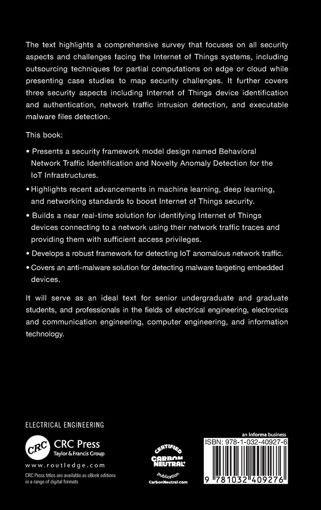 Security Framework for The Internet of Things Applications