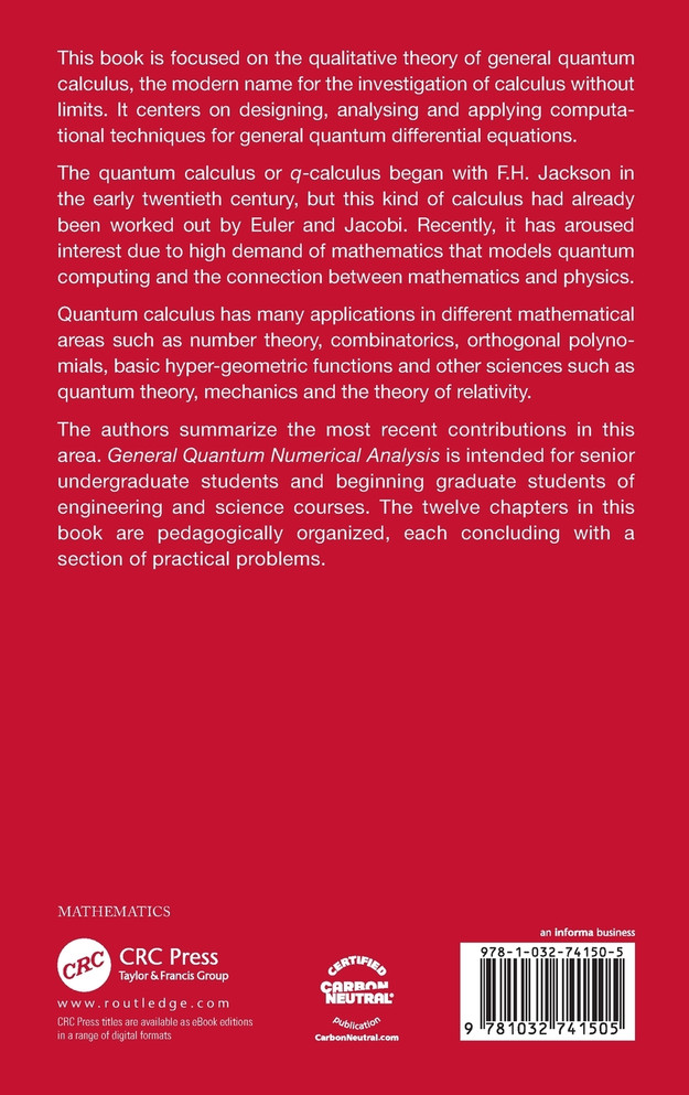 General Quantum Numerical Analysis