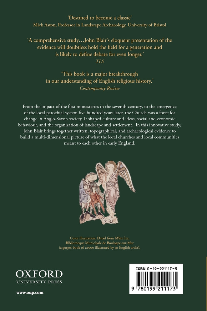 The Church in Anglo-Saxon Society