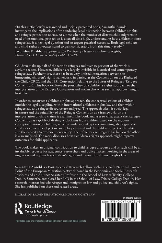 Children's Rights and Refugee Law