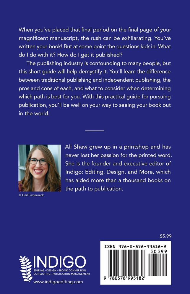 Write Book (Check). Now What?