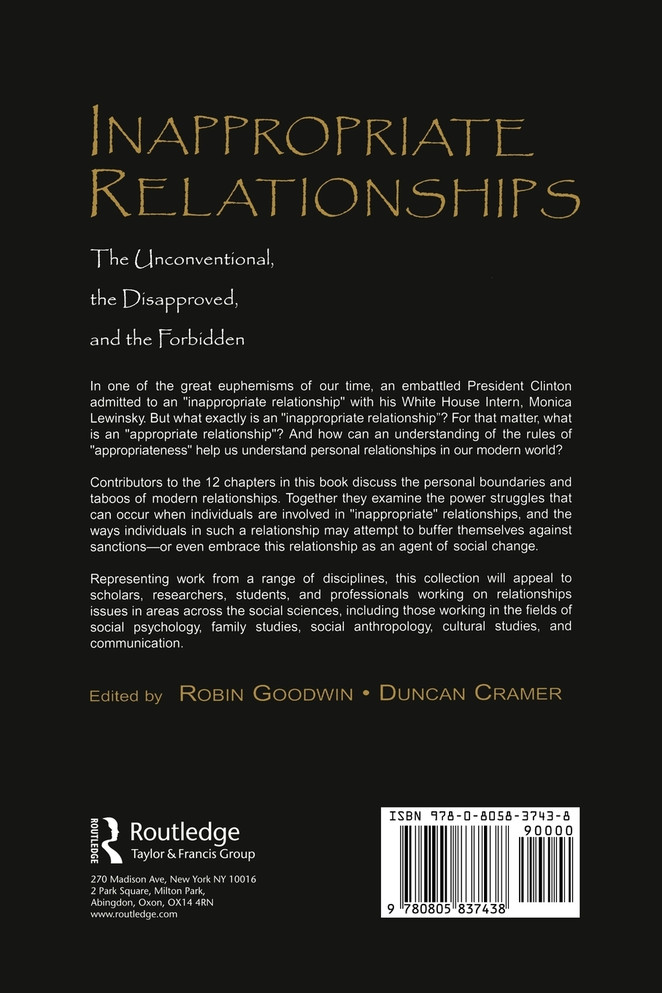 Inappropriate Relationships