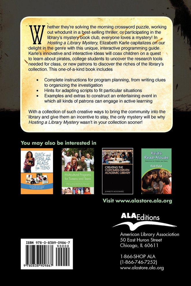 Hosting a Library Mystery