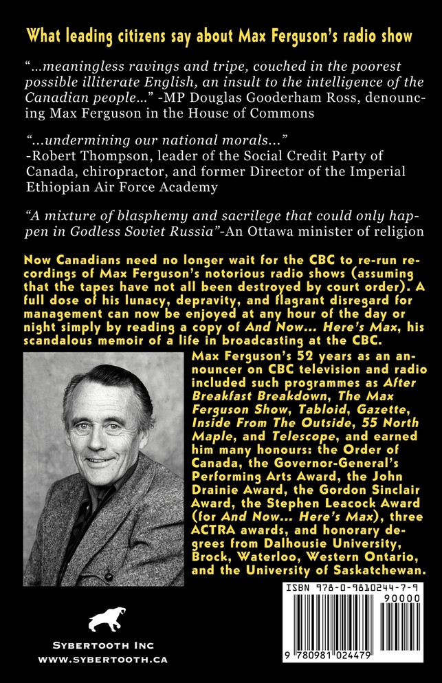 And Now... Here's Max