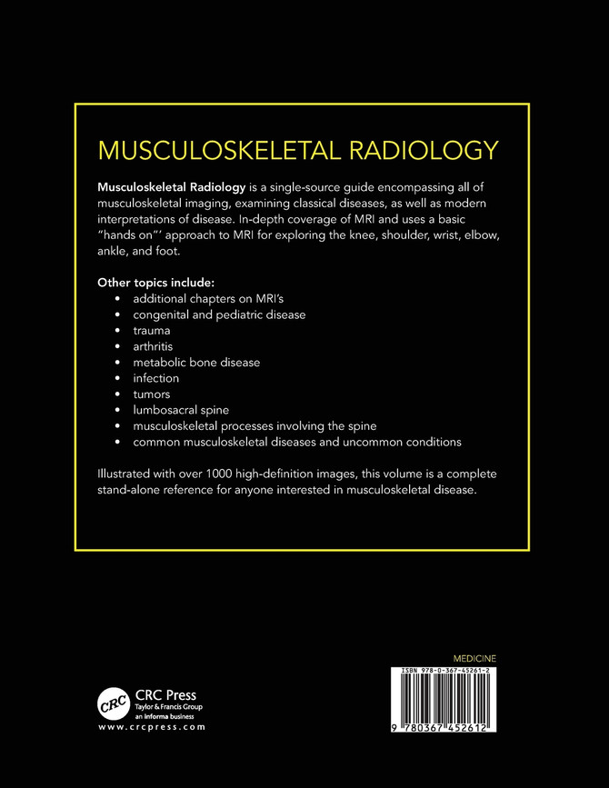 Musculoskeletal Radiology