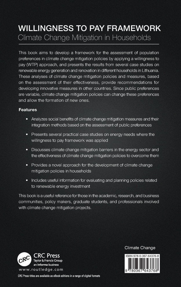 Willingness to Pay Framework